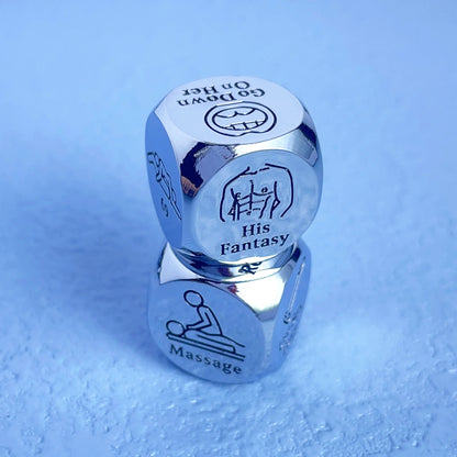 2 Pcs Spicy Date Night Dice