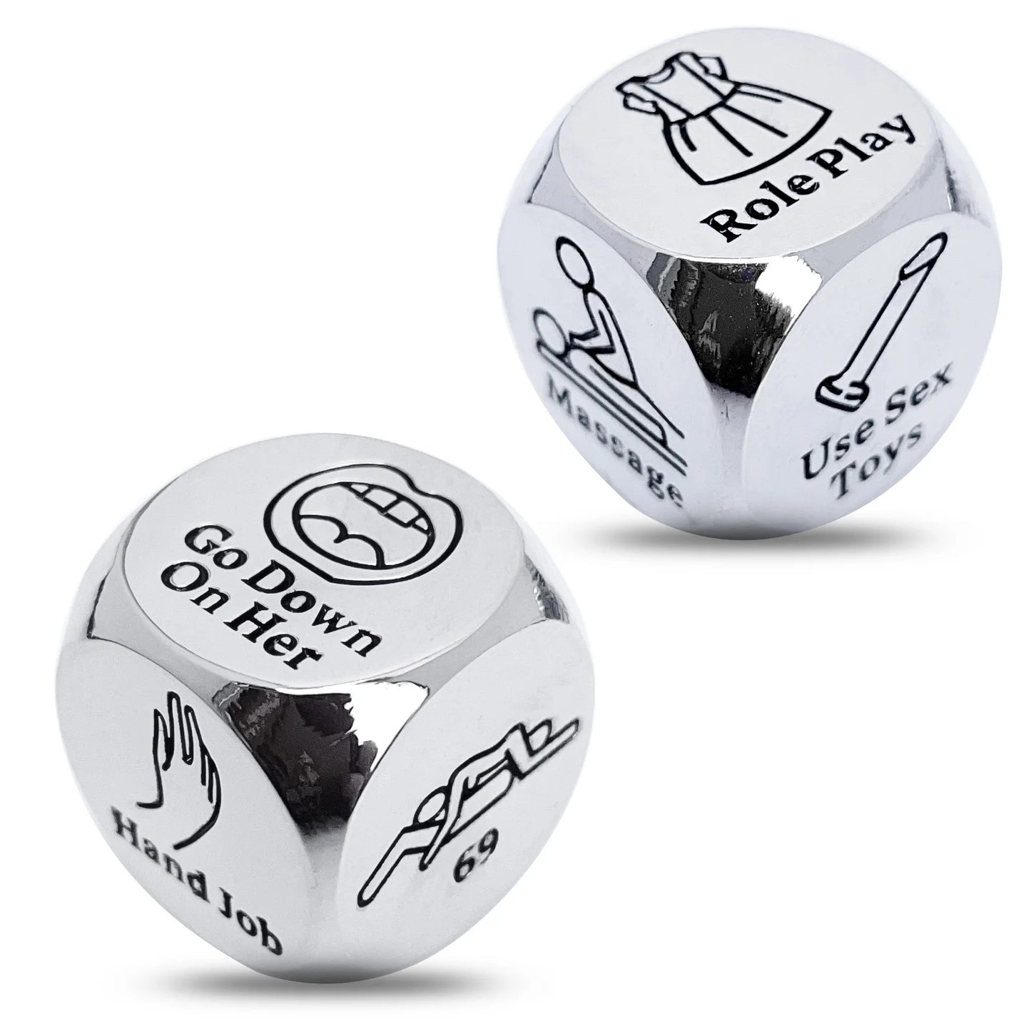 2 Pcs Spicy Date Night Dice