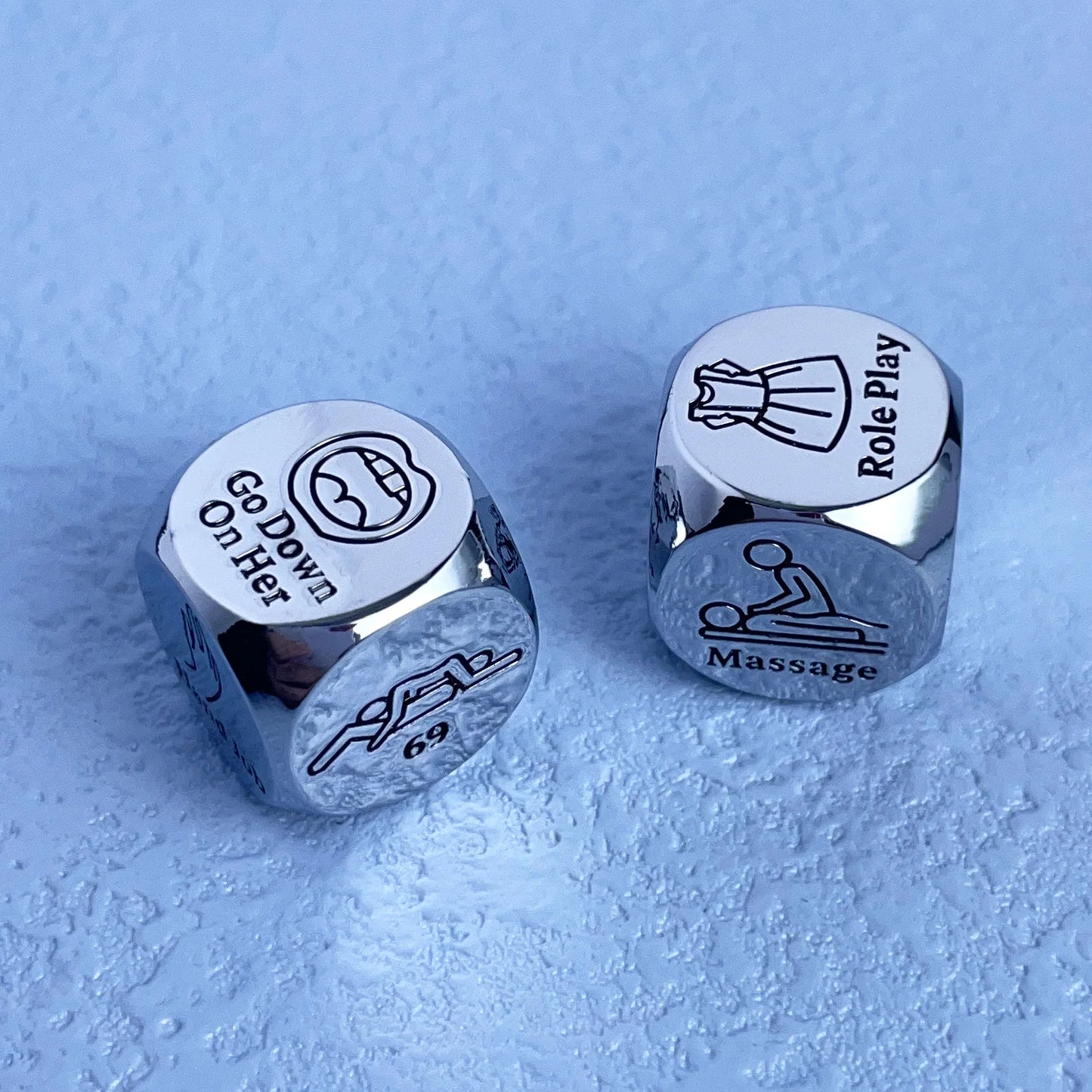 2 Pcs Spicy Date Night Dice