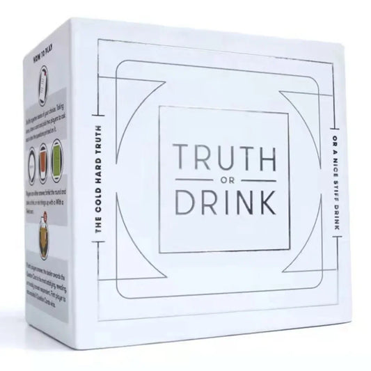 Truth or Drink 21+ Card Game