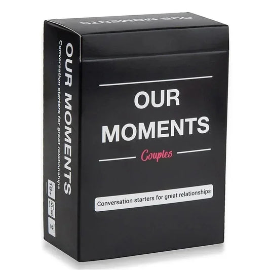 Our Moments Couples Card Game for Connection