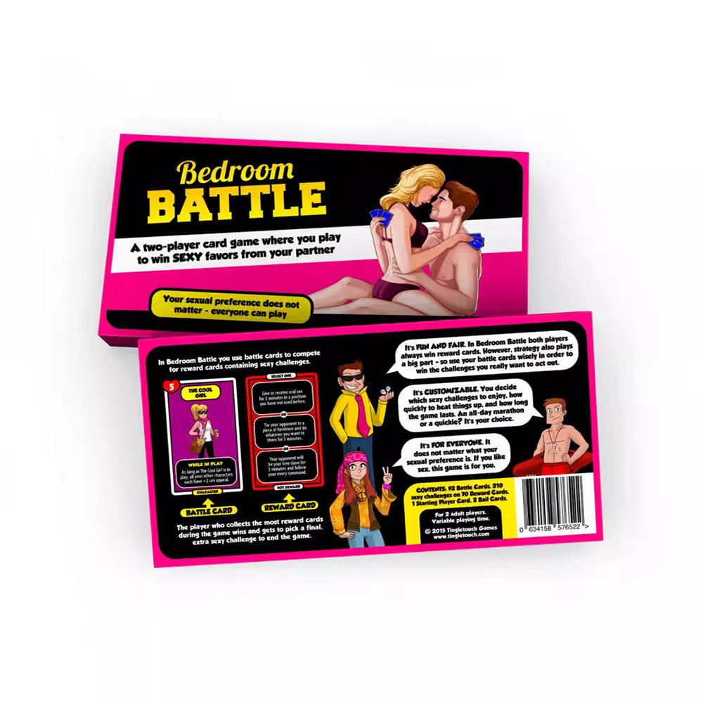 Bedroom Battle – Spicy & Adventurous Couple’s Game