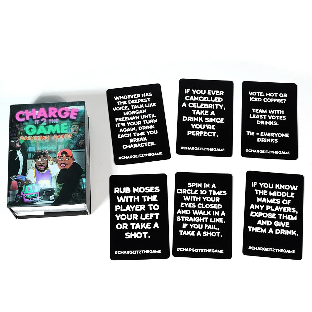 Charge It 2 The Game – Drinking Cards