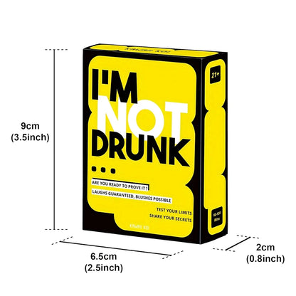 I’M NOT DRUNK – Hilarious Drinking Card Game