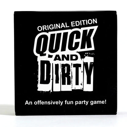 Quick and Dirty – Fast, Funny, and Inappropriate!