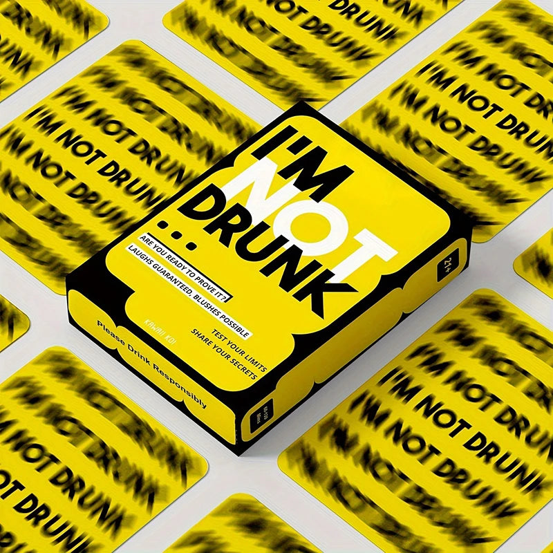 I’M NOT DRUNK – Hilarious Drinking Card Game