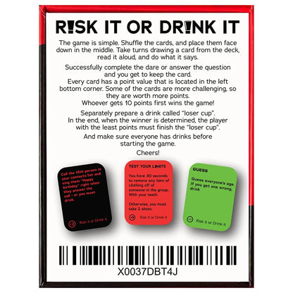 Risk It or Drink It – The Ultimate Party Drinking Game!